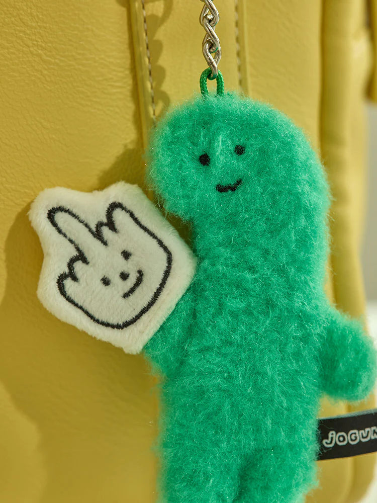 Joguman Brachio Throw Away Flush Keyring (Finger)