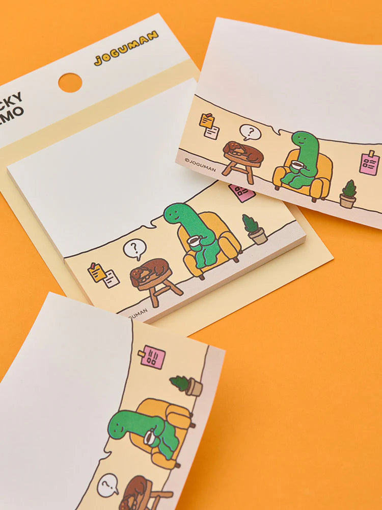 Joguman Brachio & Woody Throw Away Room Memo (B)
