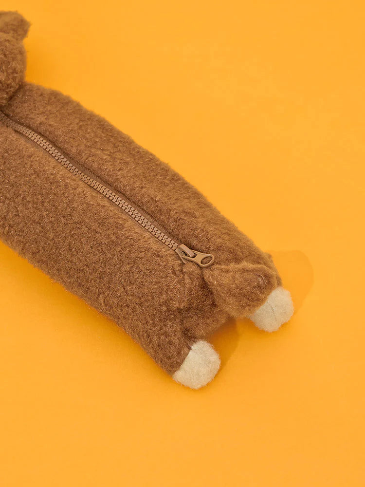 Joguman Woody Throw Away three-dimensional pouch 筆袋