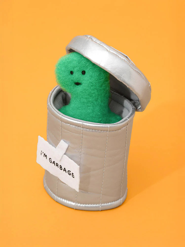 Joguman Brachio Throw Away trash can small doll 15cm