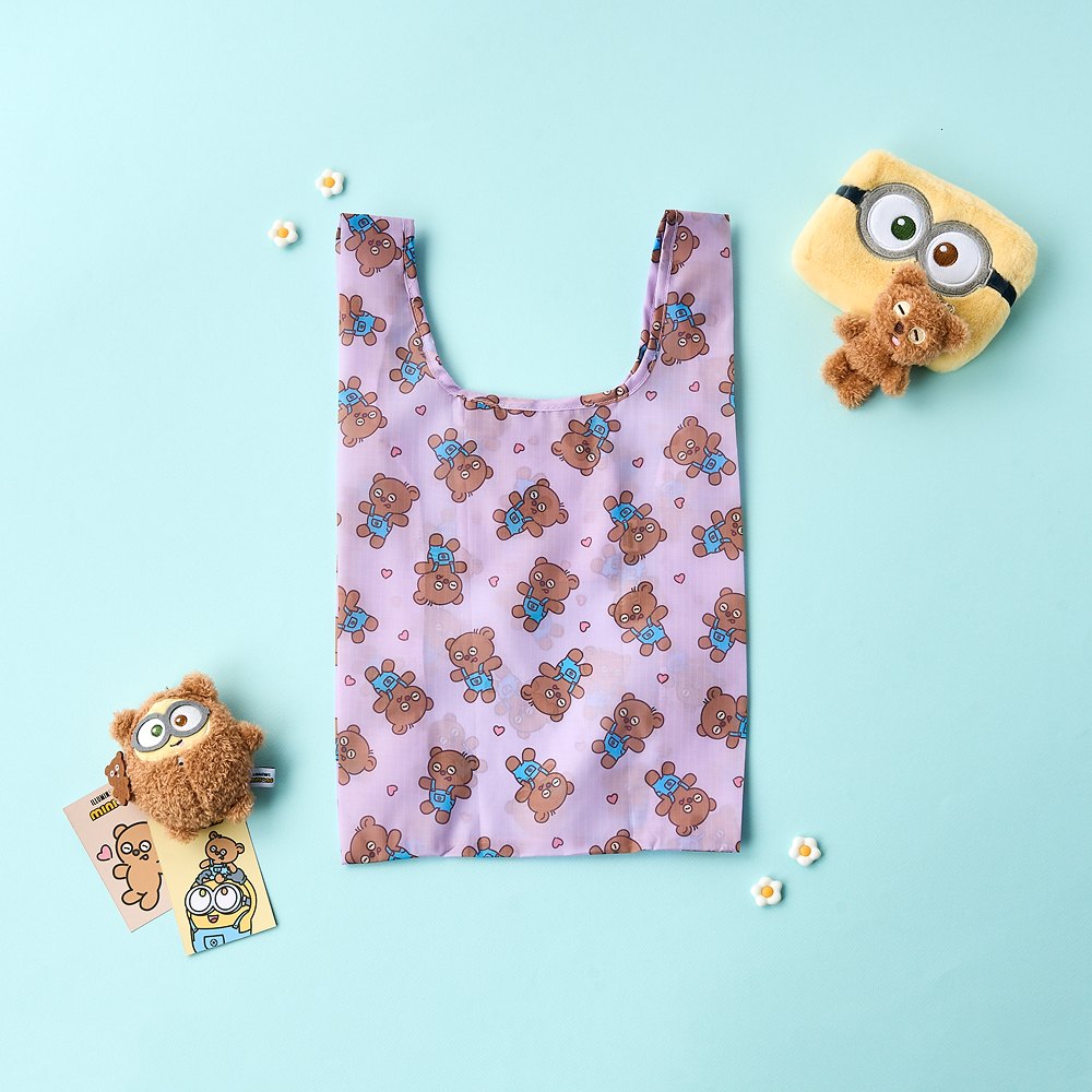 BT Minions Love Tim Eco Bag Mini Lavender 環保袋