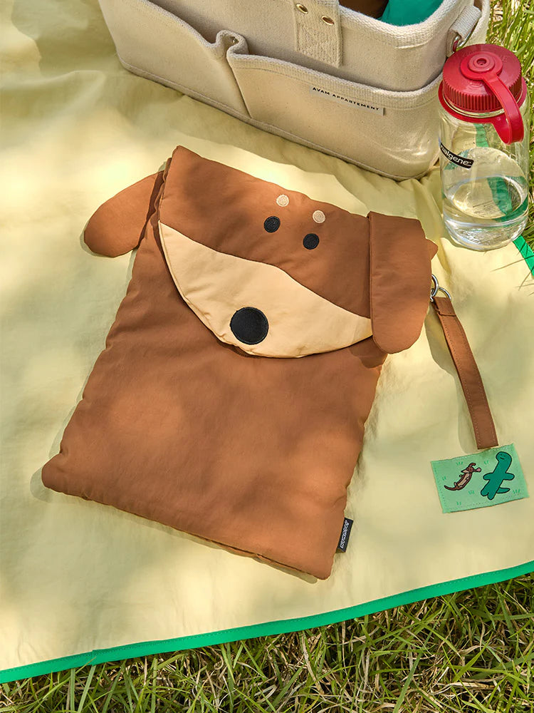 Joguman Brachio & Woody Throw Away Picnic Mat & Pouch Set