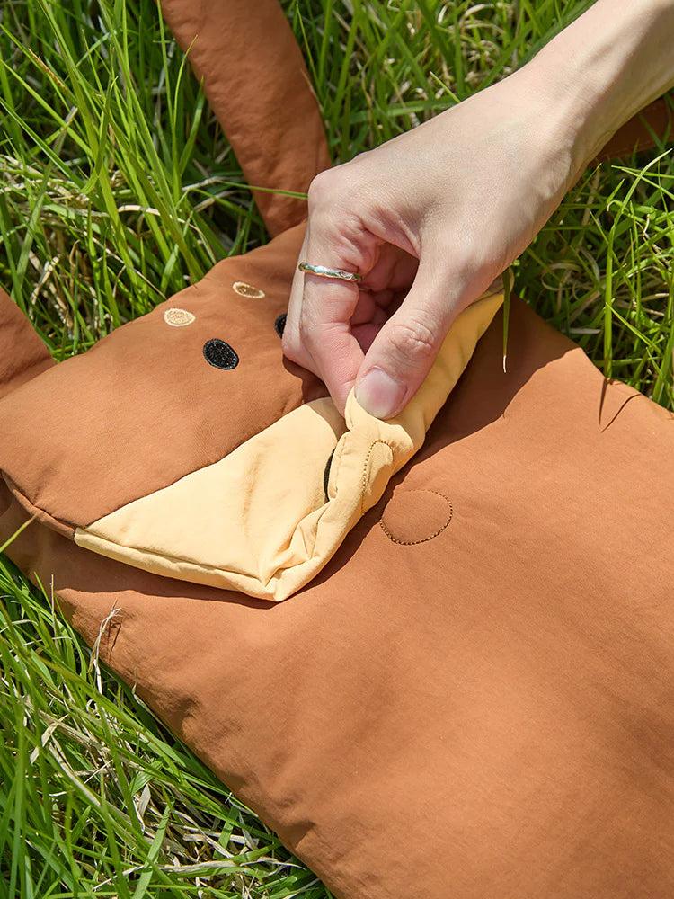 Joguman Brachio & Woody Throw Away Picnic Mat & Pouch Set
