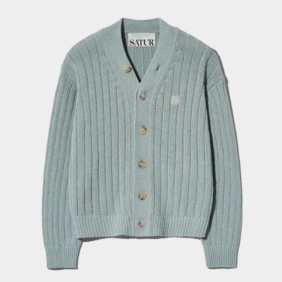 Faro Oversized Boucle Cardigan