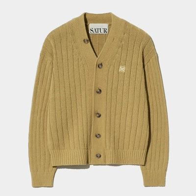 Faro Oversized Boucle Cardigan