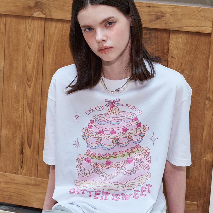 DTP Cherry Cake Short Sleeve T-shirt