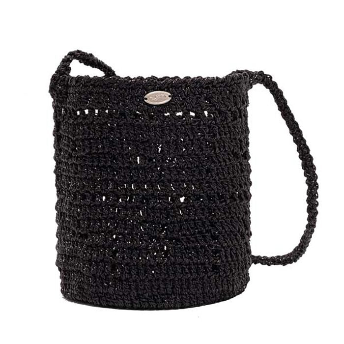 No.214 / Lily Metallic Crochet Bucket Bag