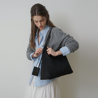Flume Suede Hobo Bag