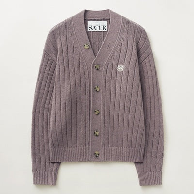 Faro Oversized Boucle Cardigan