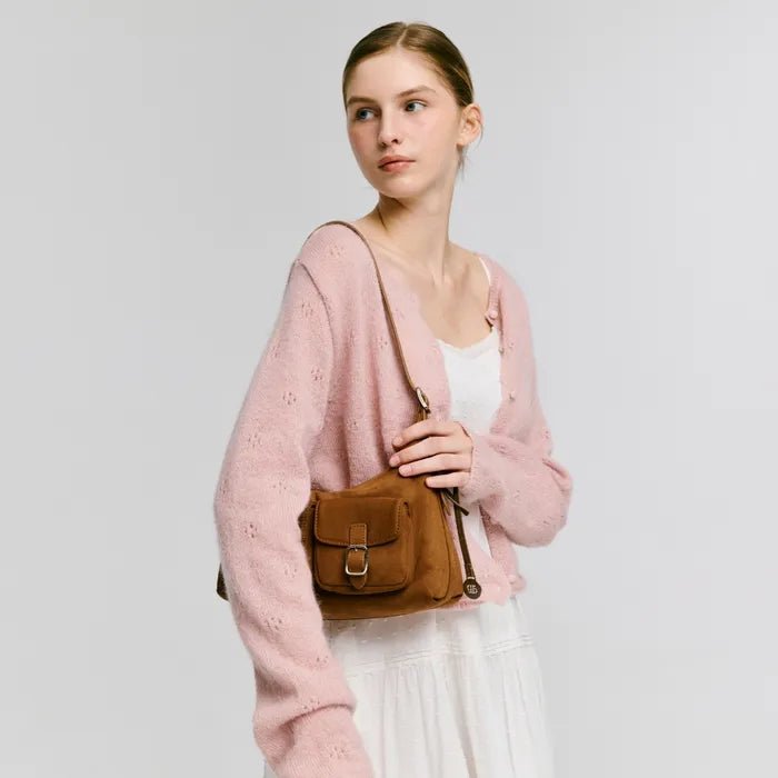 Suede Pocket Bag