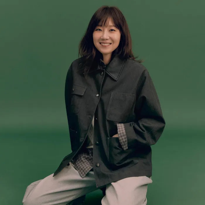 Metal Button Work Jacket