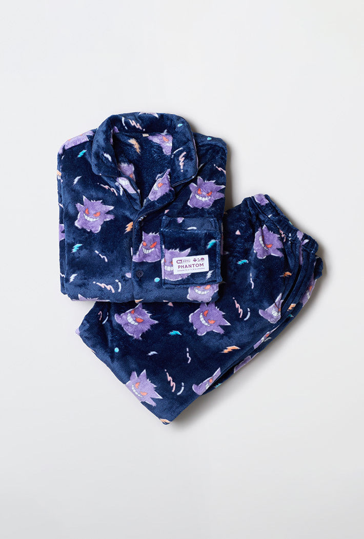 (Pokemon 2025) It's a warm sleep Pajama 長袖珊瑚毛毛睡衣套裝