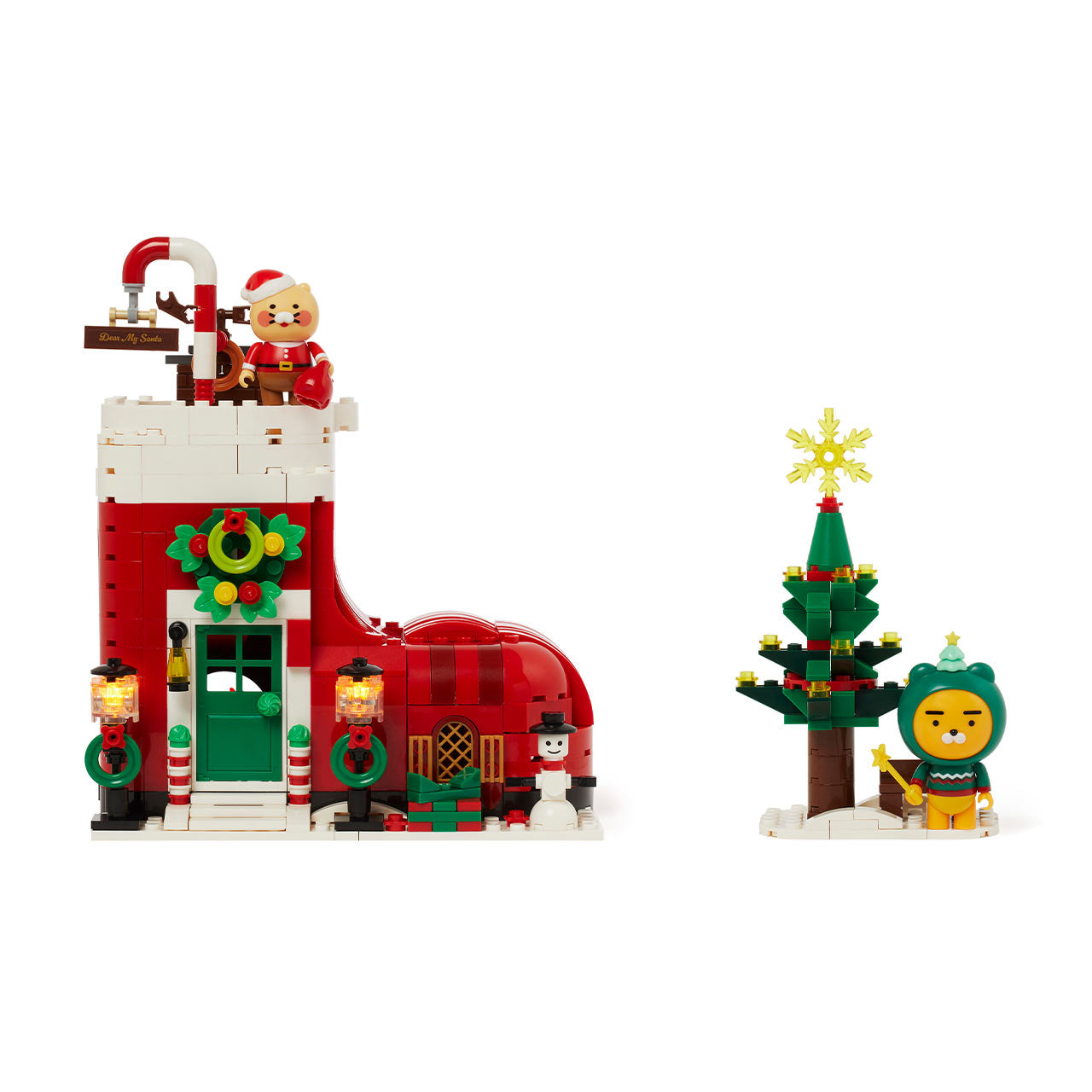 Dear My Santa Christmas Brick Figure