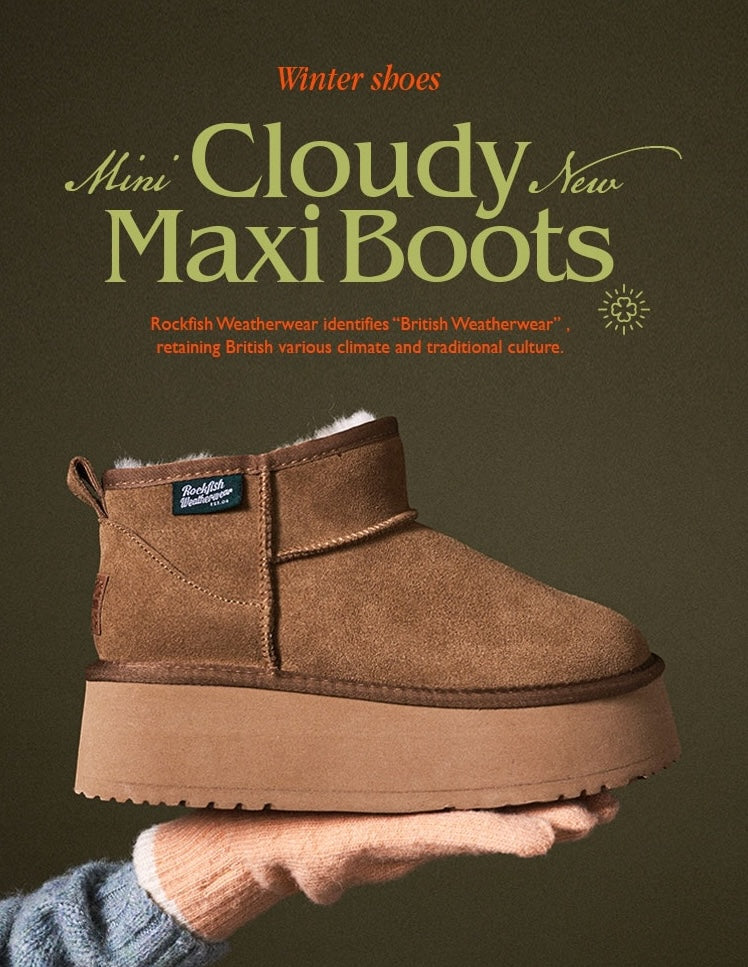 CLOUDY MAXI WINTER BOOTS MINI(3.5inch)