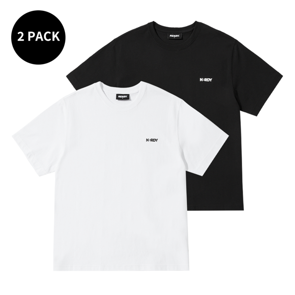 BLENK SMALL LOGO S/S T-SHIRT 2PACK