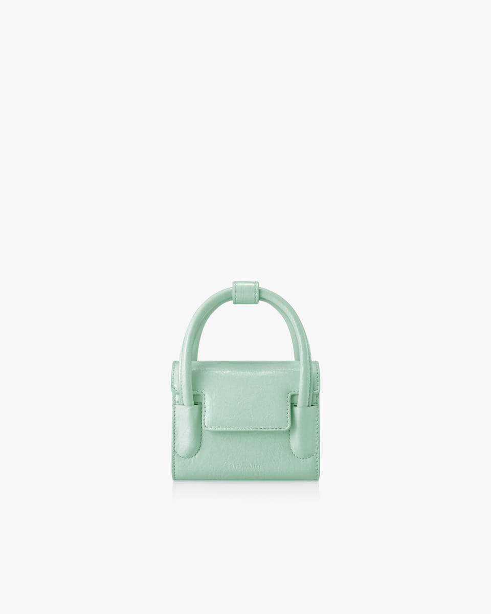 Marty Bag 12 Crinkled - Mint