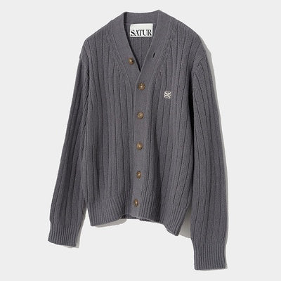 Faro Oversized Boucle Cardigan