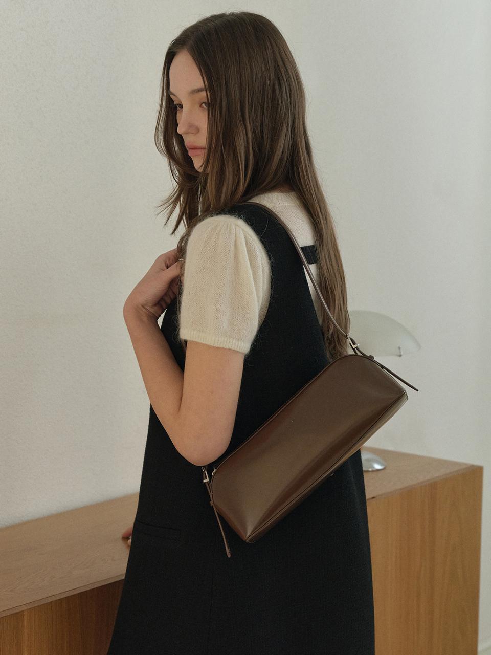 Amuse East West Shoulder 真皮款手袋(2colors)