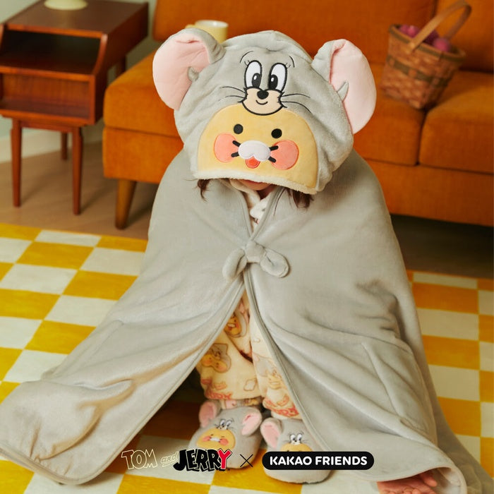 (Tom and Jerry x Kakao Friends) Wearable Blanket