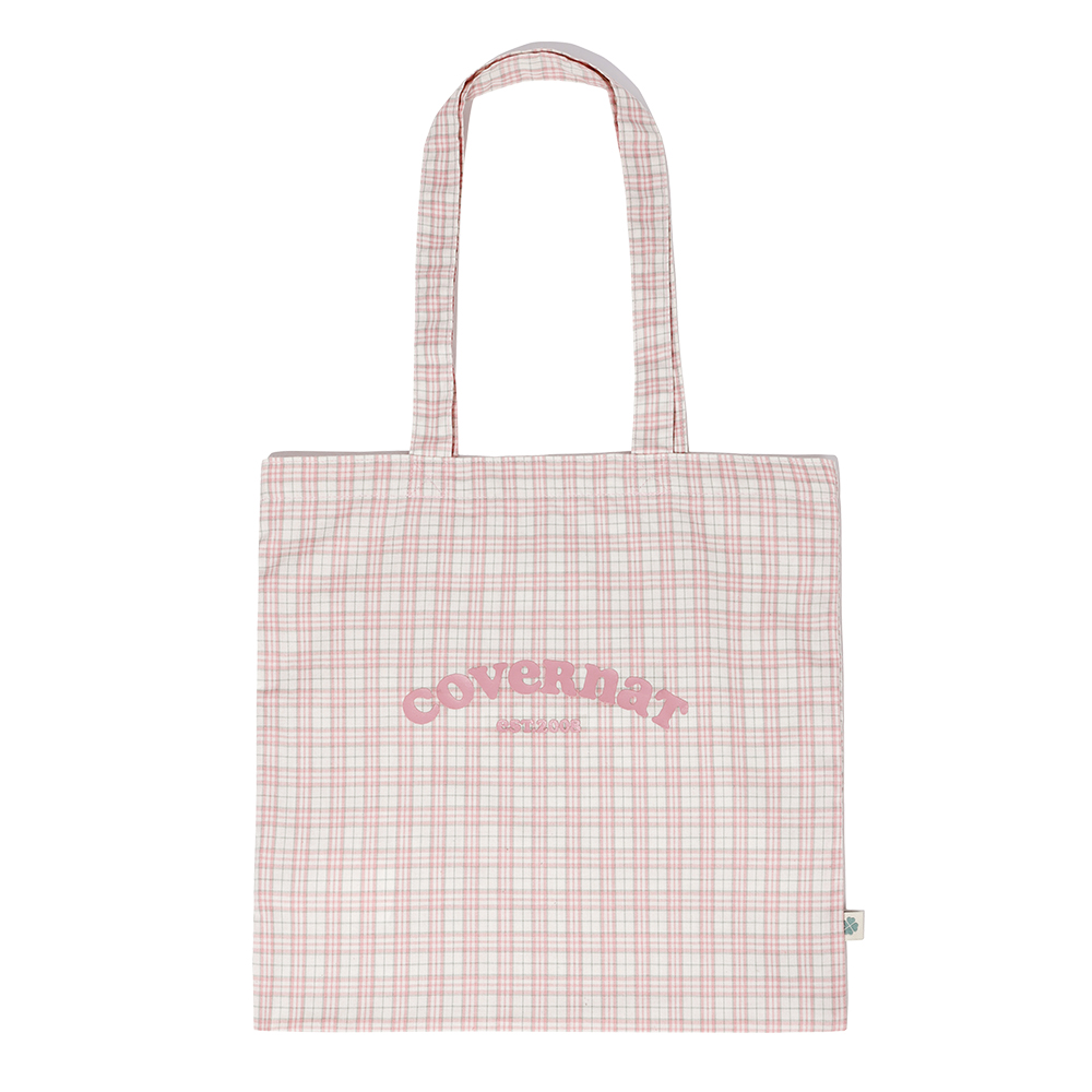 Clover Heart Check Eco Bag