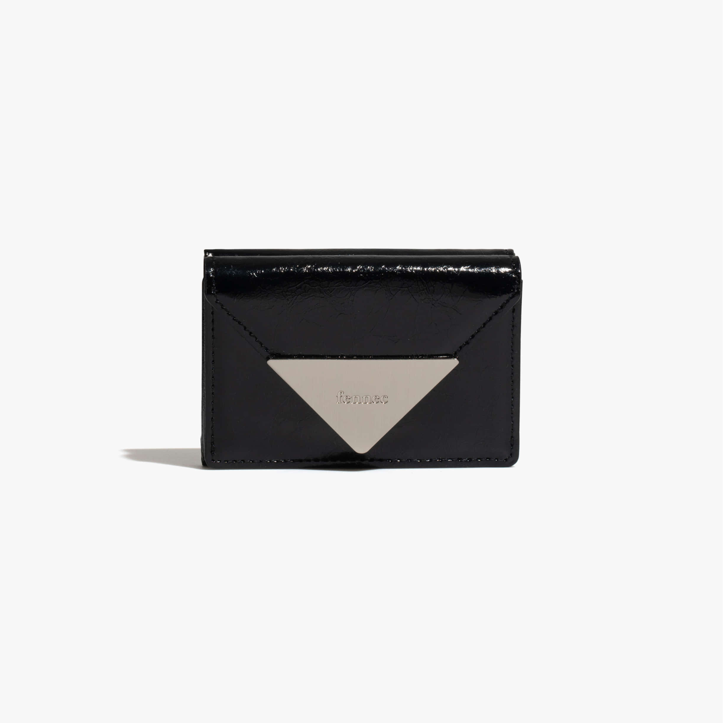 CRINKLE TRIANGLE TRIPLE WALLET D