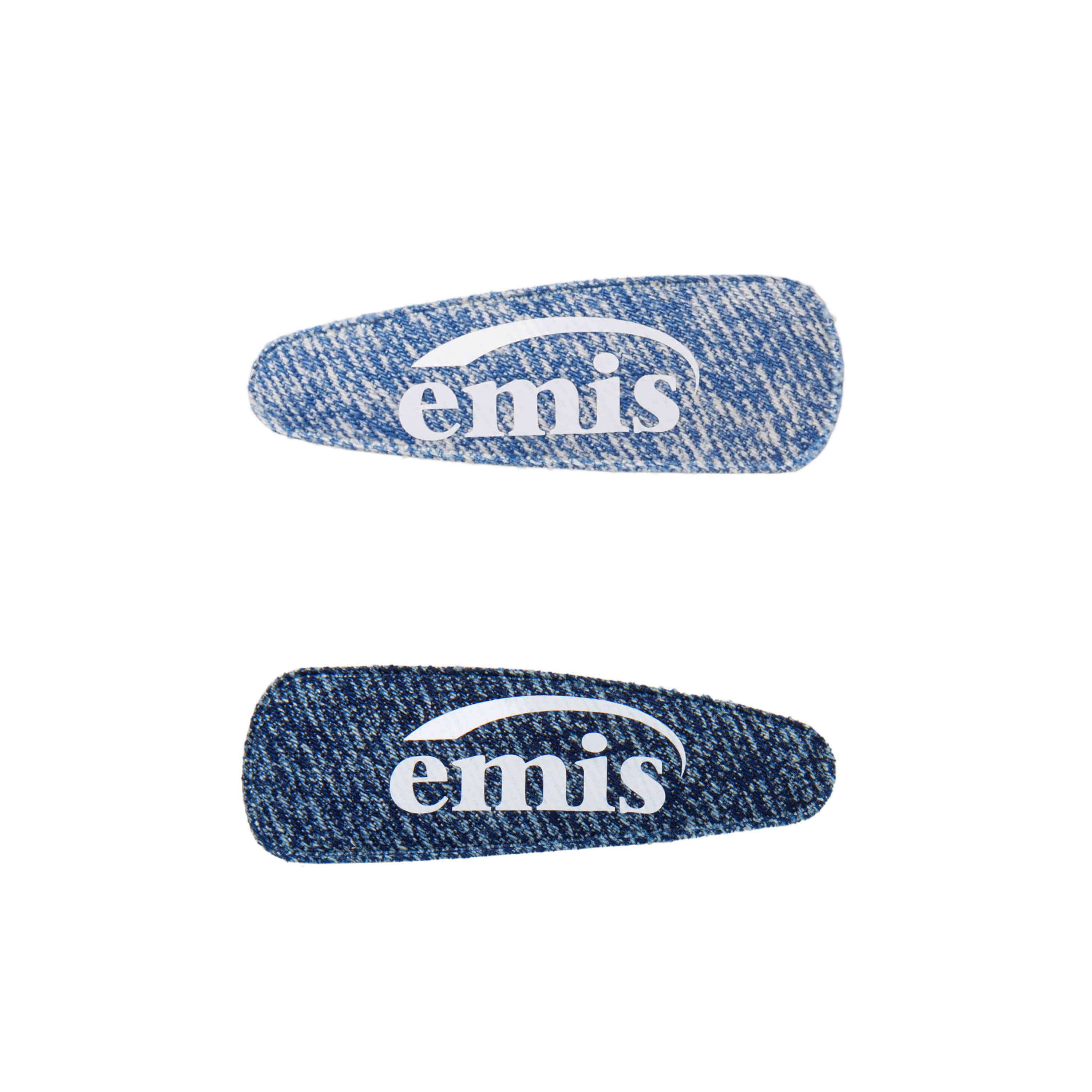 NEW LOGO DENIM HAIRPIN
