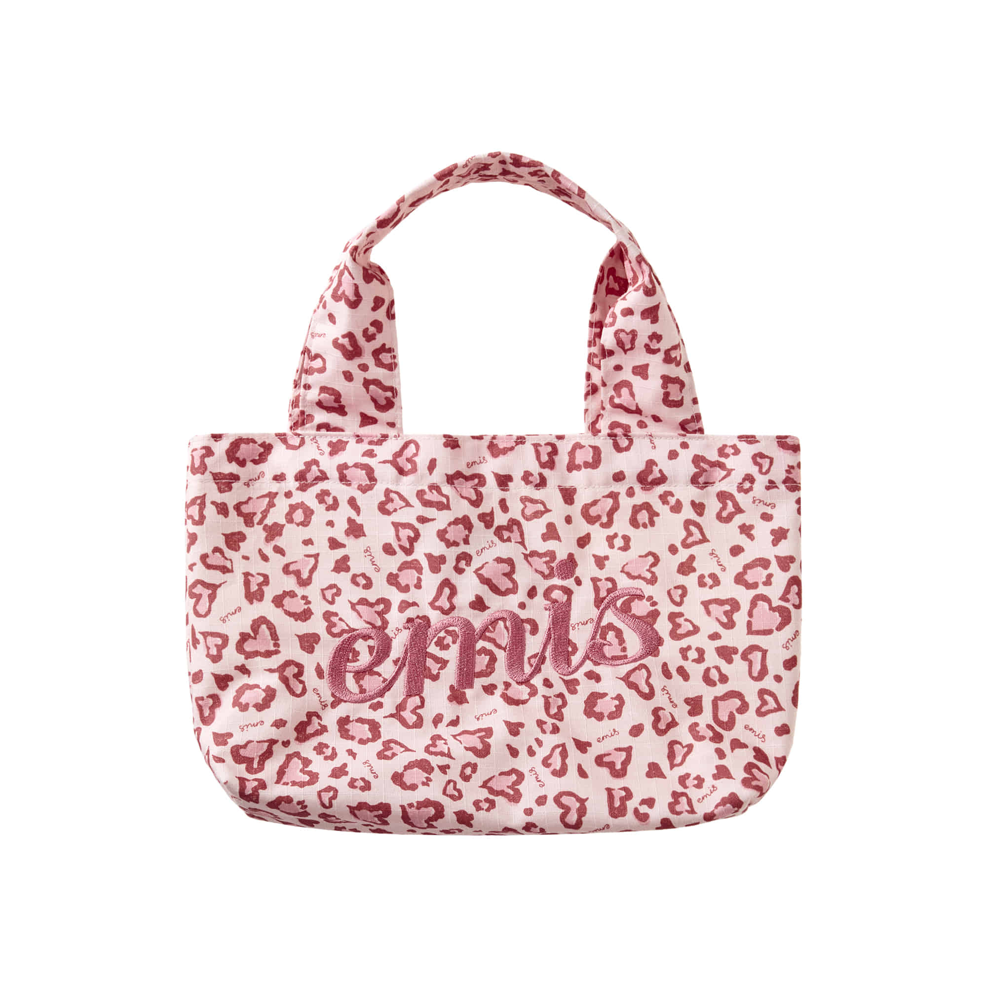 LOGO LEOPARD TOTE BAG