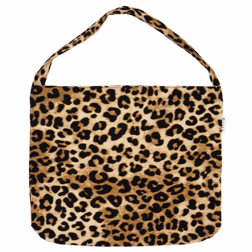 NEW LEOPARD CORDUROY ECO BAG