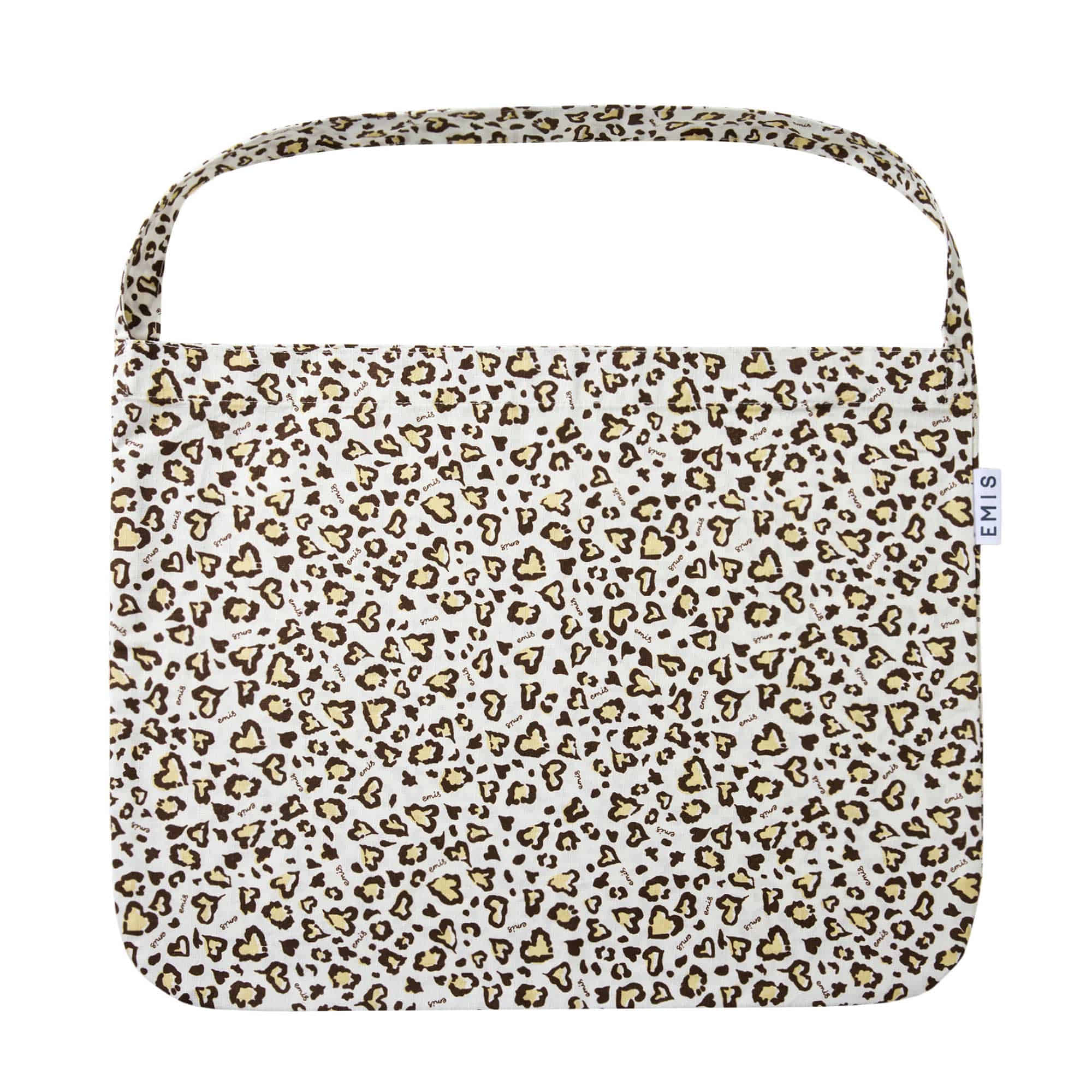 LOGO LEOPARD ECO BAG