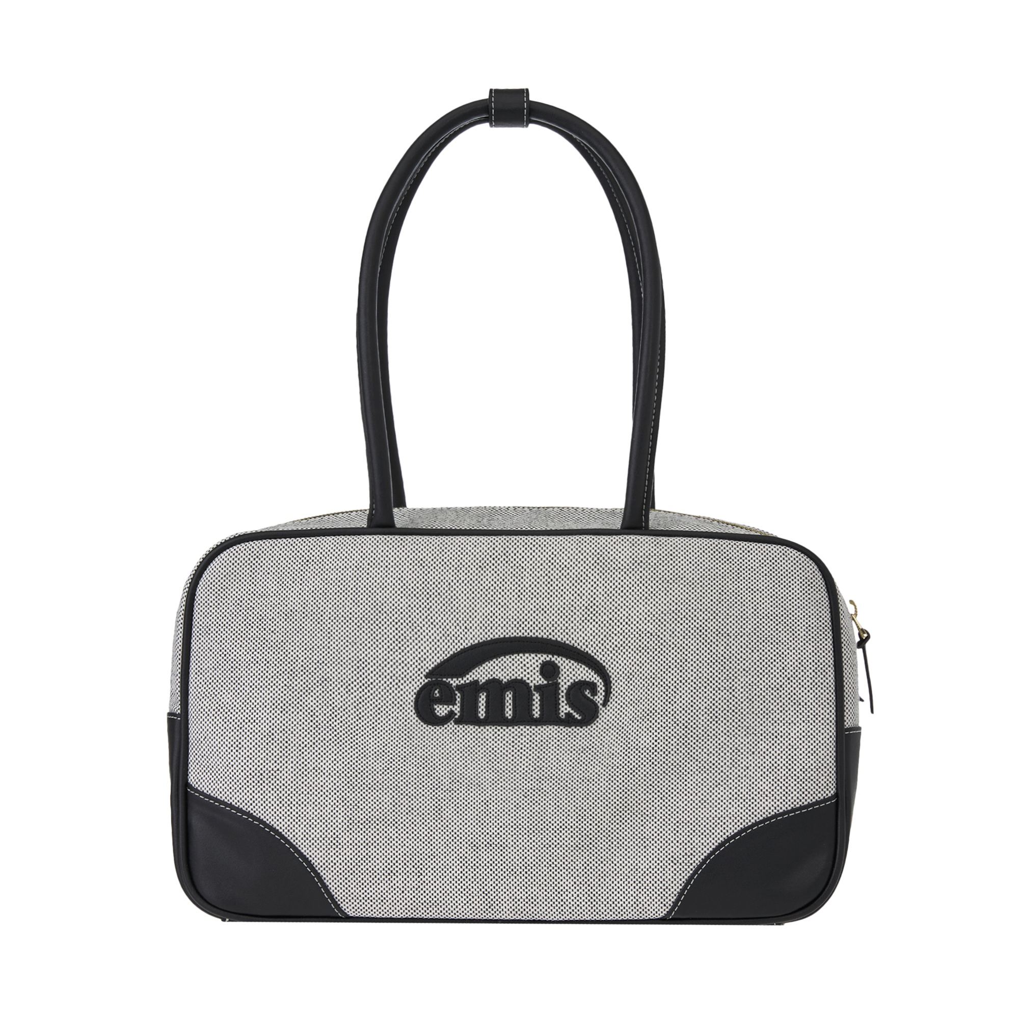 CANVAS LEATHER TOTE BAG