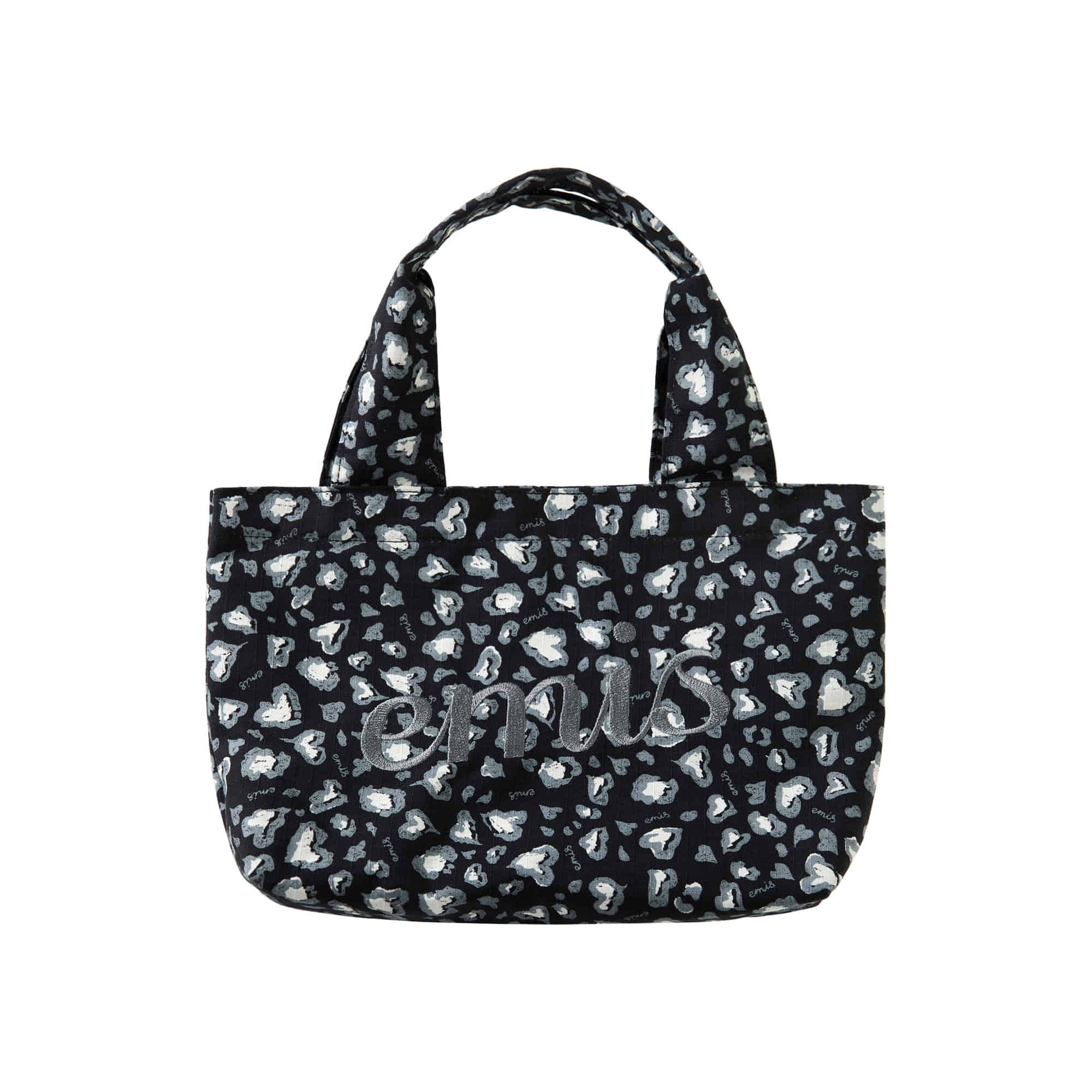 LOGO LEOPARD TOTE BAG