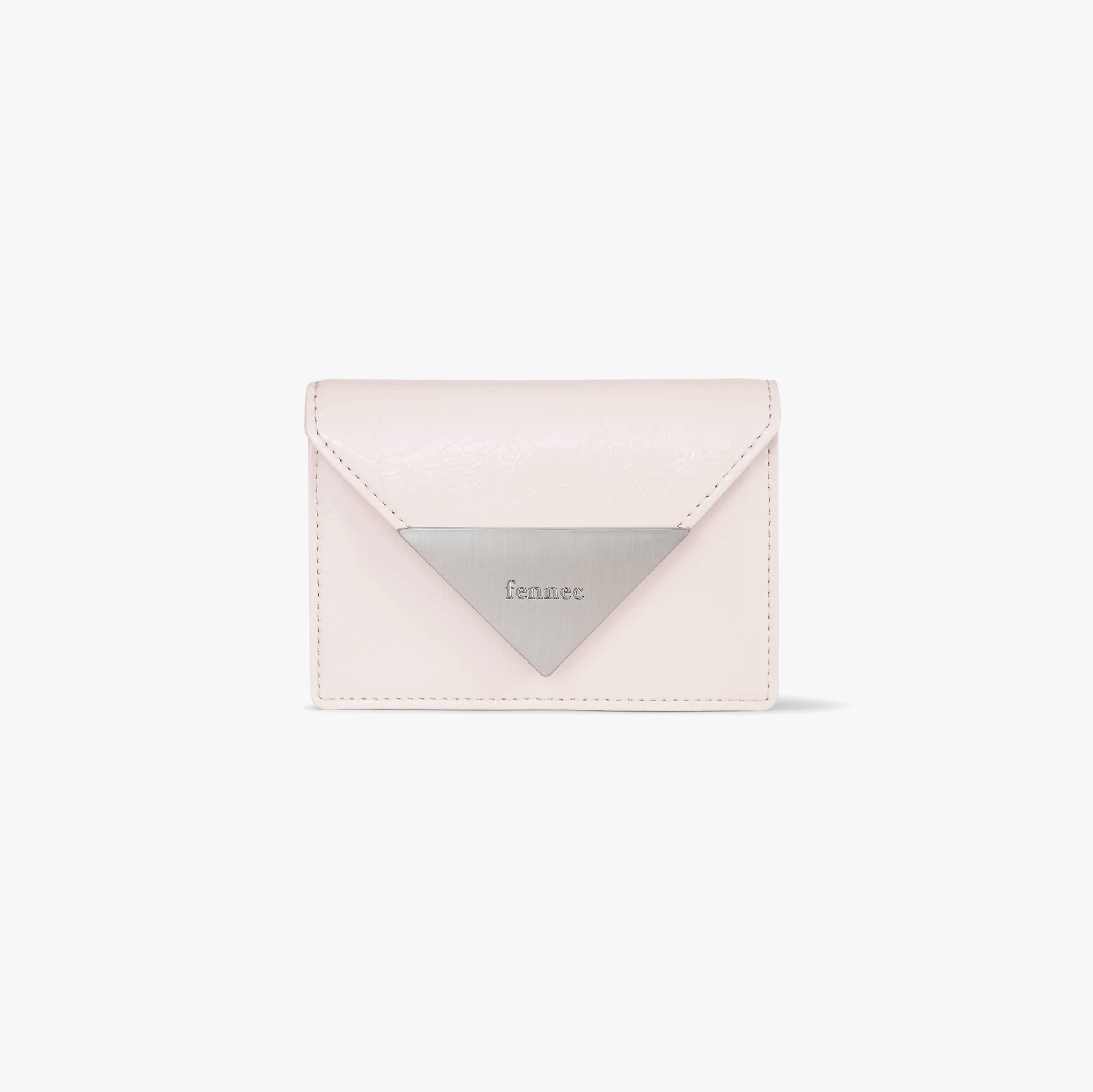 CRINKLE TRIANGLE ACCORDION POCKET