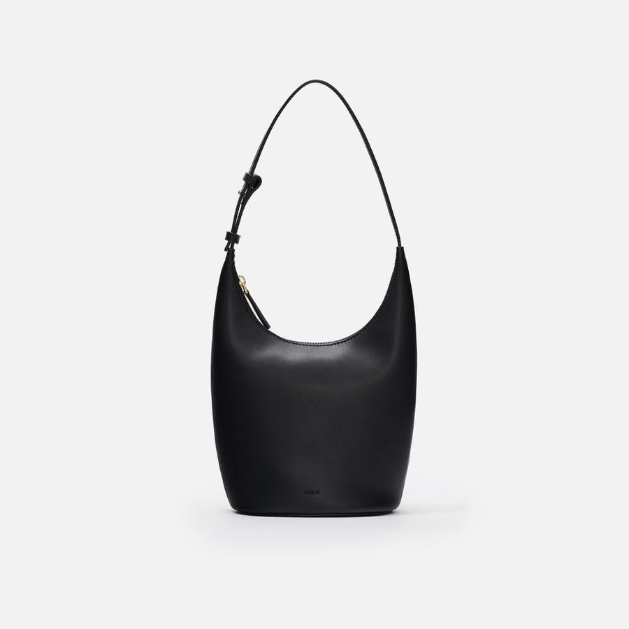 Mini Around Hobo Bag - Black