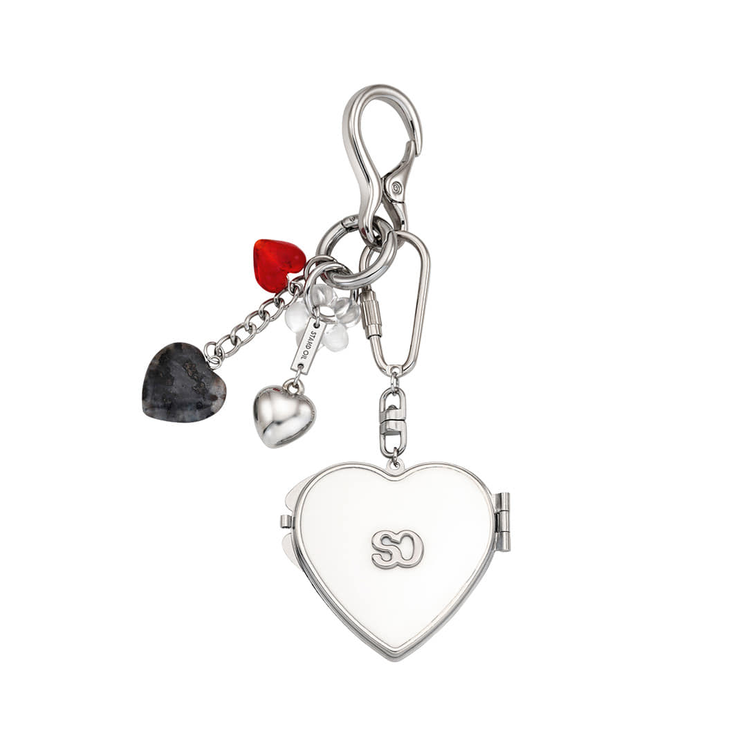 Heart Berry Keyring
