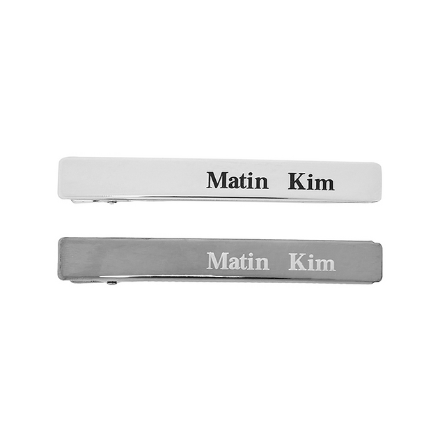 MATIN LETTERING HAIR STYLING CLIPS SET