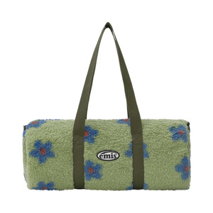 FLOWER BOUCLE CROSSED BODY BAG