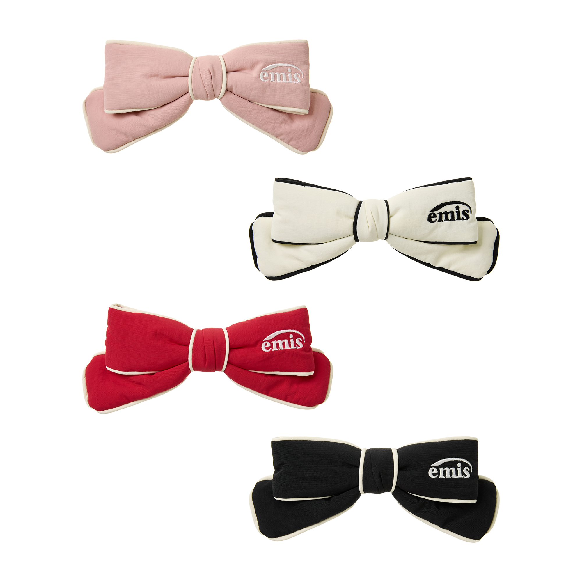 NYLON PADDED RIBBON HAIRPIN