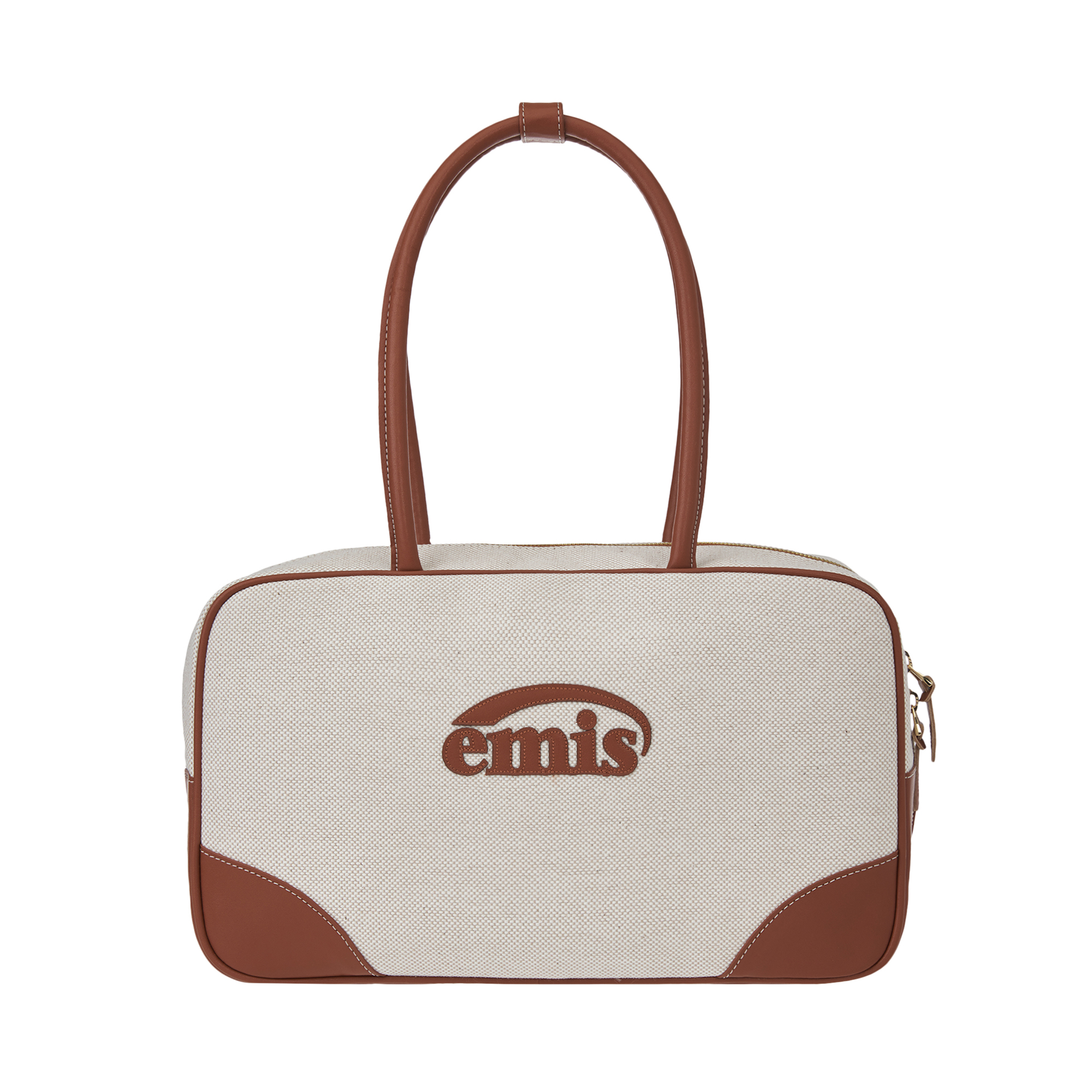 CANVAS LEATHER TOTE BAG