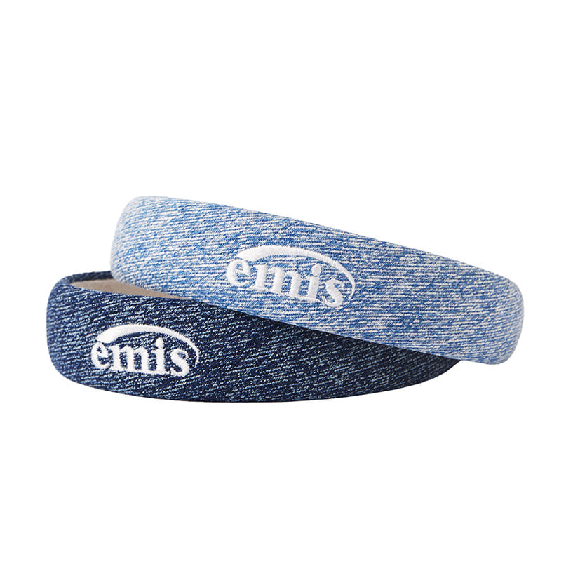 NEW LOGO DENIM HAIRBAND
