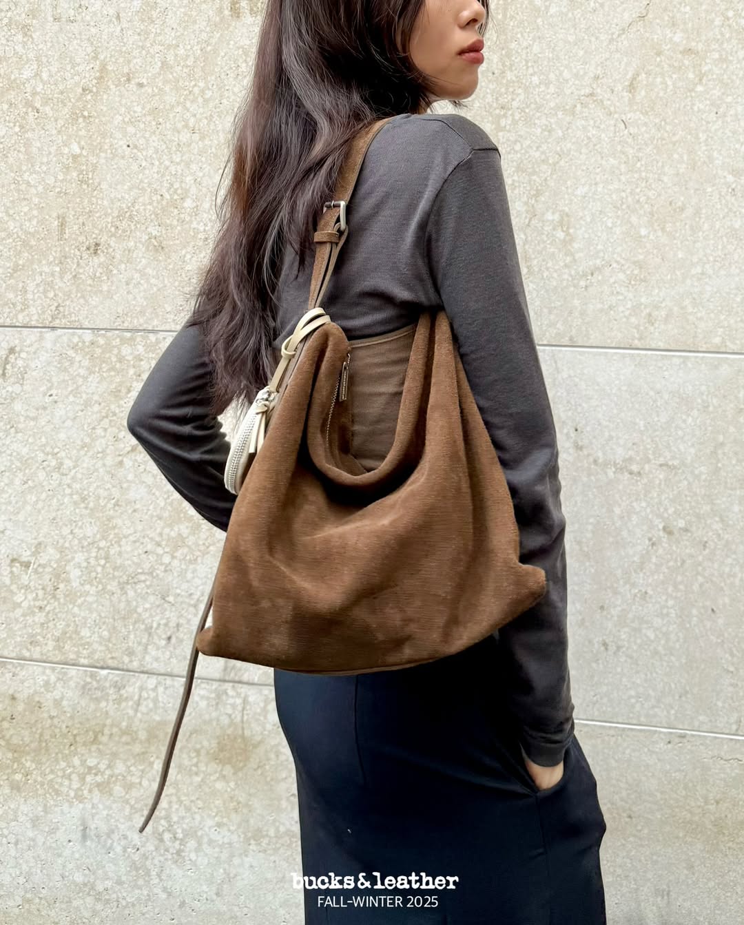♥︎bucks&leather♥︎25FW 真皮法式淺口托特包