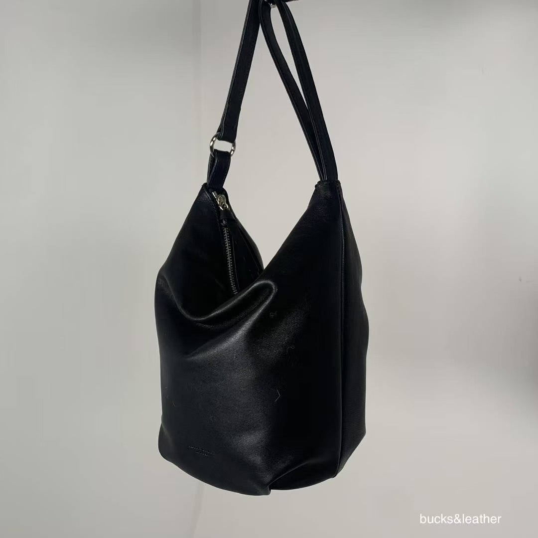 ♥︎bucks&leather♥︎25SS 人氣多種揹法真皮水桶手袋