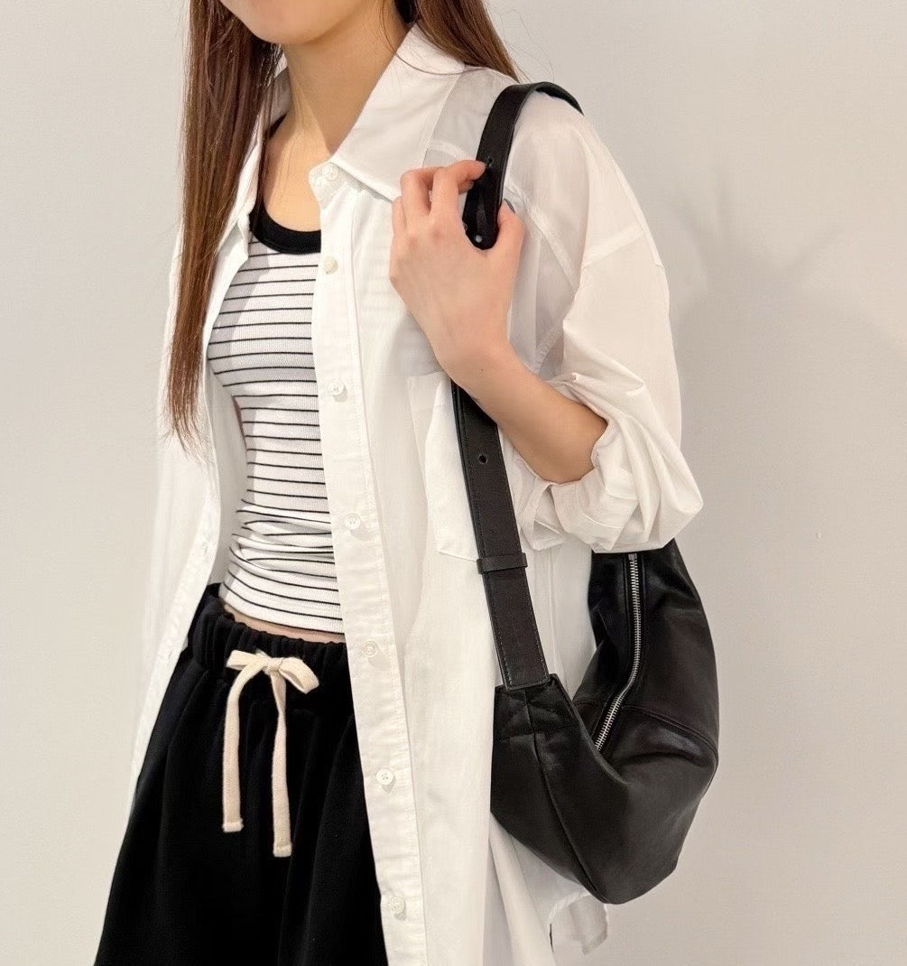 ♥︎bucks&leather♥︎最新款羊皮餃子包小號