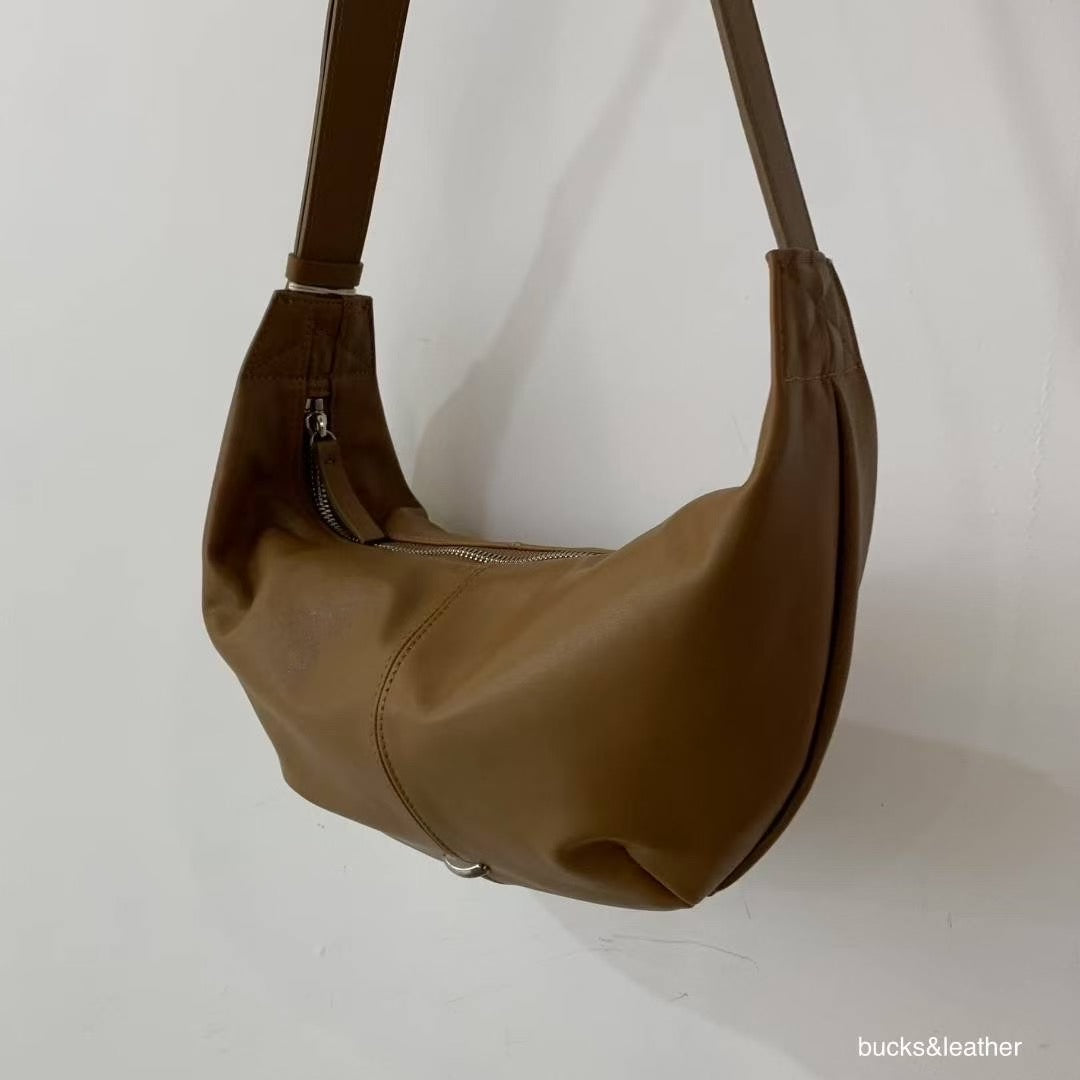 ♥︎bucks&leather♥︎最新款羊皮餃子包小號