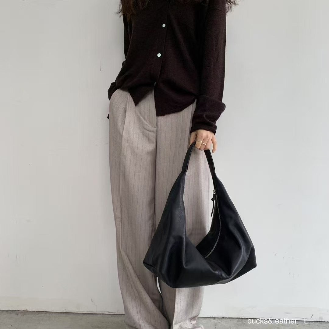 ♥︎bucks&leather♥︎25SS 新款日常托特包大號