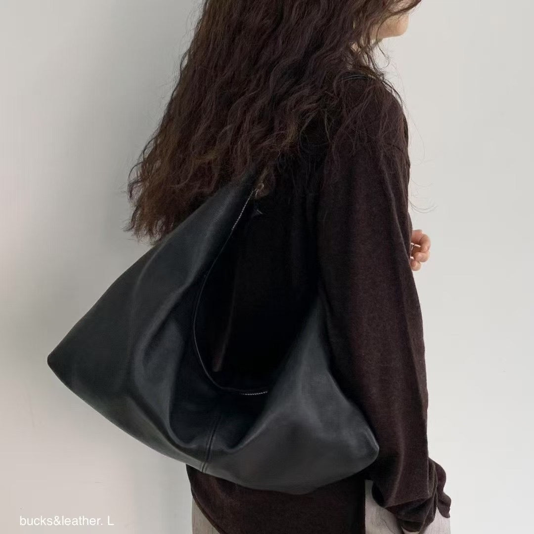 ♥︎bucks&leather♥︎25SS 新款日常托特包大號