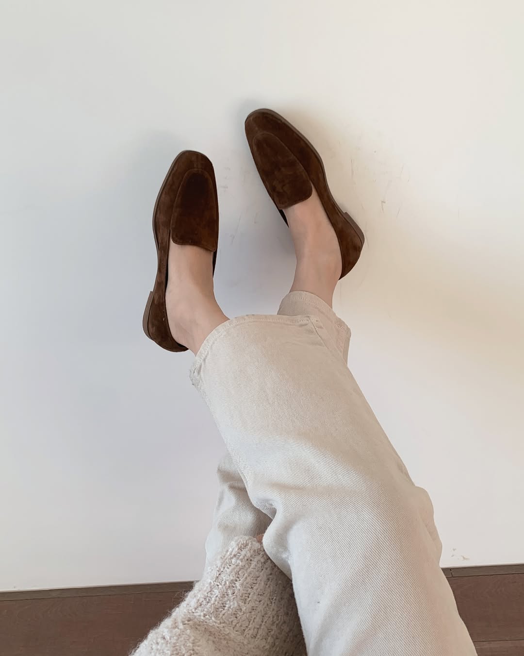 🇰🇷Sketch in love - Classic Suede Loafers