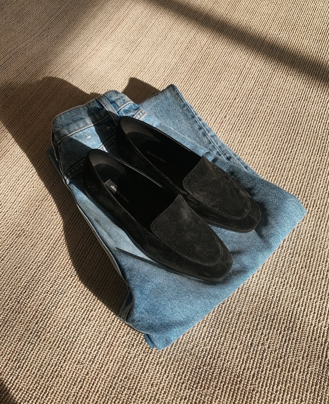 🇰🇷Sketch in love - Classic Suede Loafers