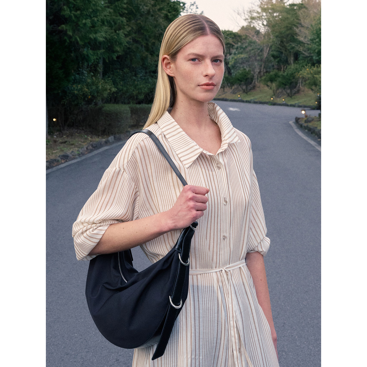 June Hobo Bag Medium Nylon