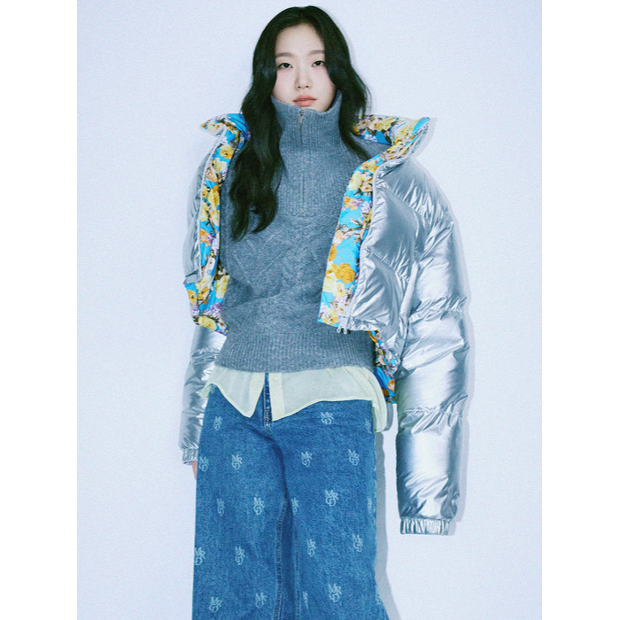 CROPPED DOWN JACKET REVERSIBLE