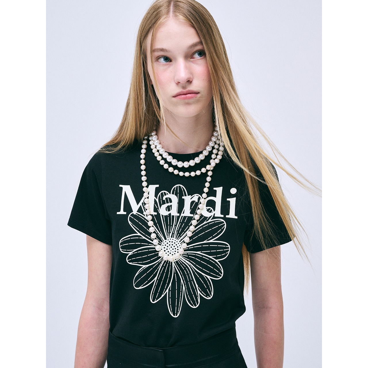 SLIM TSHIRT FLOWERMARDI